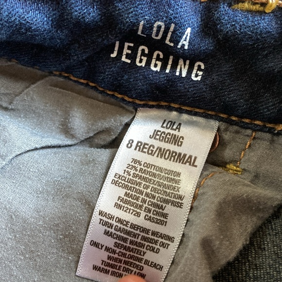 Aeropostale Lola jegging size 8 regular - Picture 3 of 5